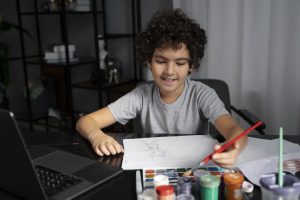 Join Cre8sArt School’s online and studio art classes in Palisades Park. Learn painting, sketching, and digital art with expert instructors for kids, teens & adults.