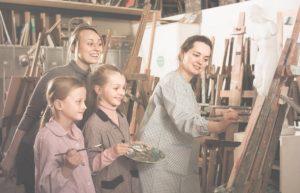 Art-Classes with children