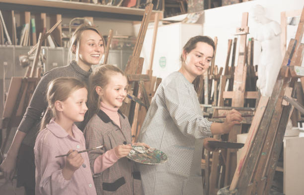 Art-Classes with children