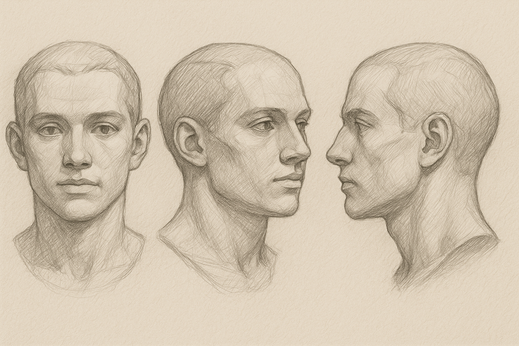 Teens Camp_Portrait drawing