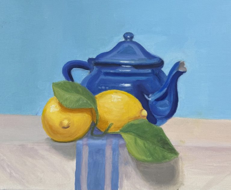 Week 12 Still life oil