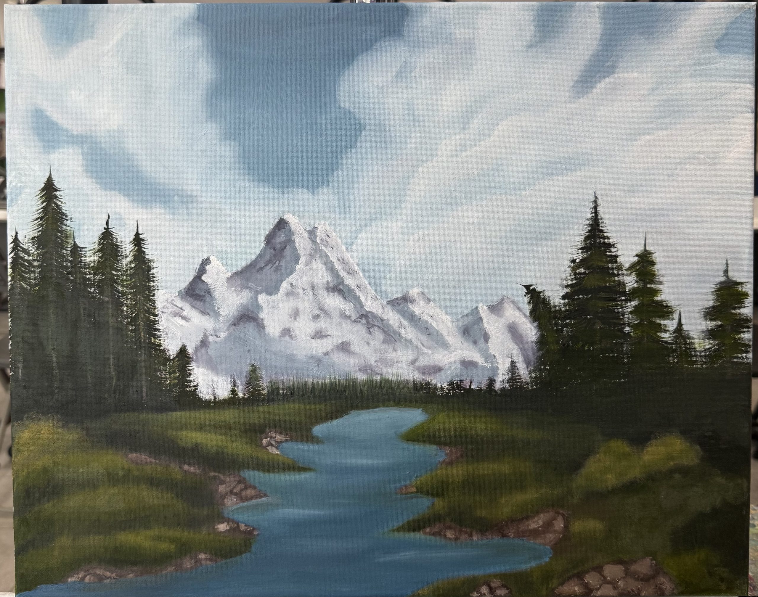 Week 7 Landscape oil