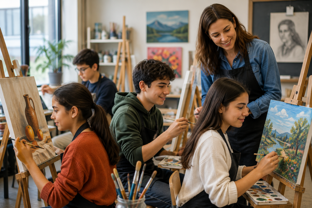 Art Classes in Fair Lawn Help Students Develop Strong Artistic