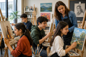Art Classes in Fair Lawn Help Students Develop Strong Artistic