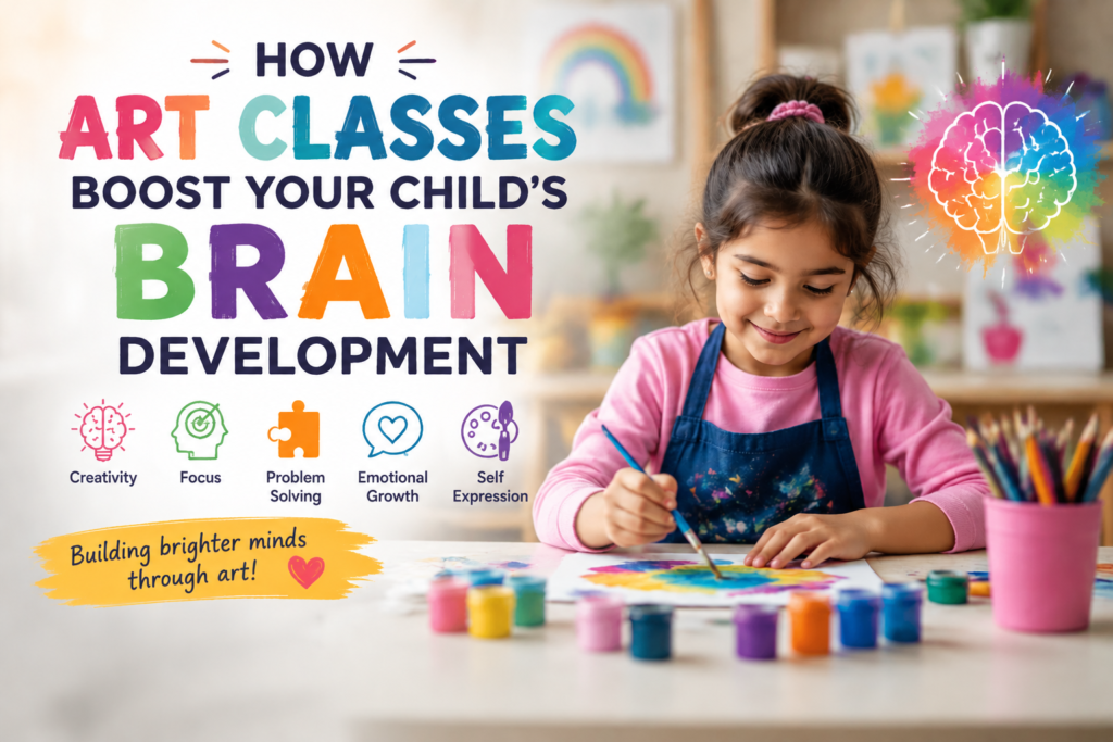 Art Classes Build Brighter Minds