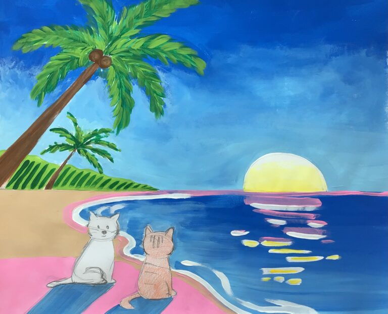 Beach landscape