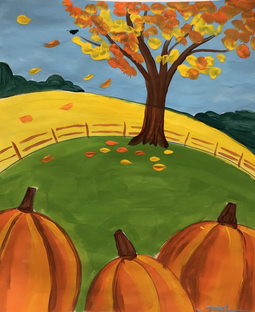 Kids painting